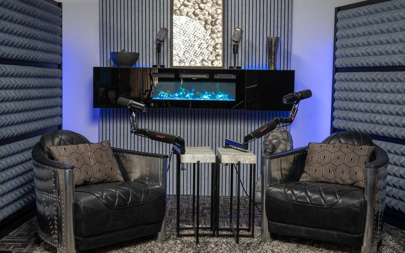 The Armory studio set