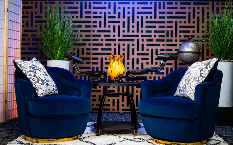 Blue Velvet studio set